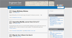 Desktop Screenshot of engineer-dan.com